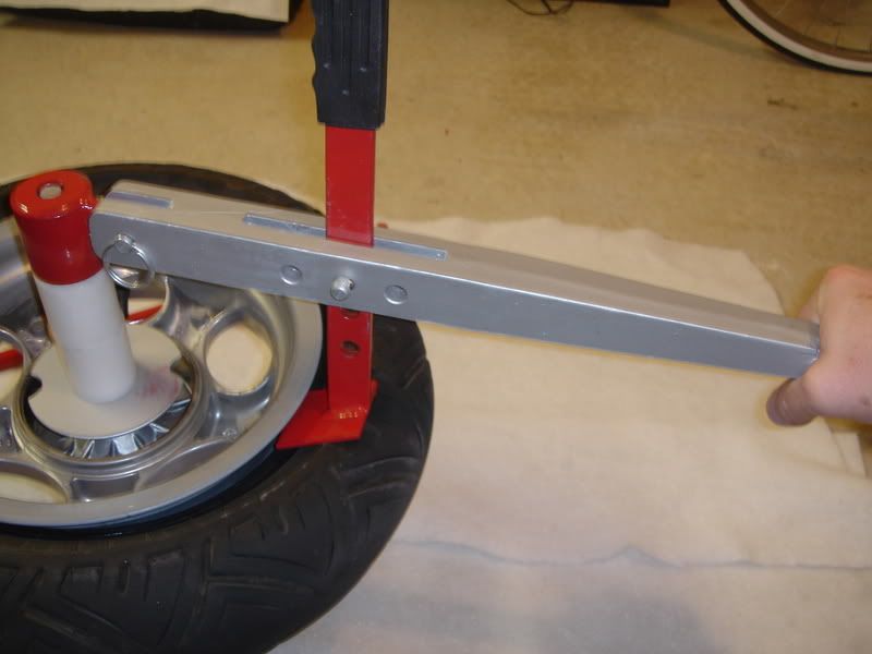 Modern Vespa : Harbor Freight Mini Tire Changer & Mounting Bar Mods